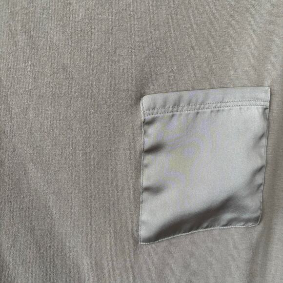 Nordstrom Rack Olive Green Pocket Basic Short Sleeve Tee Women's Size Small - Picture 7 of 9